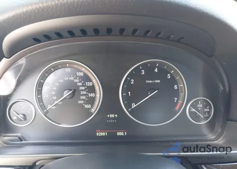 2012 BMW 535I из США, поврежденный, VIN WBAFR7C58CC809682